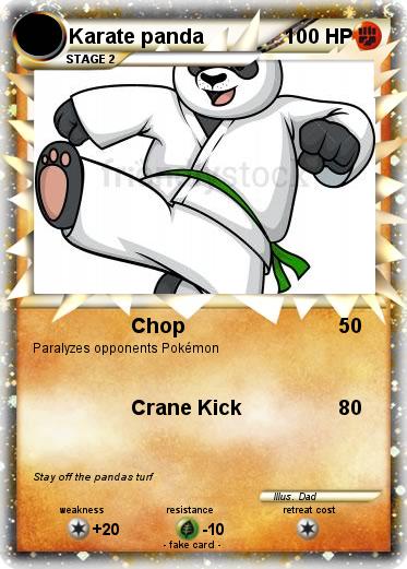 Pokemon Karate panda