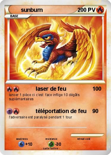 Pokemon sunburn