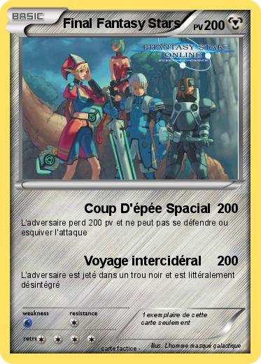 Pokemon Final Fantasy Stars