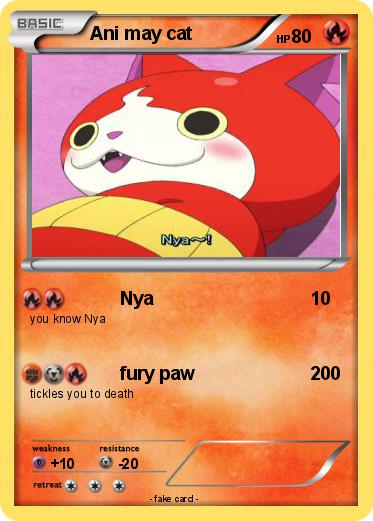 Pokemon Ani may cat