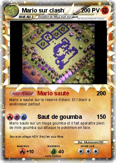 Pokemon Mario sur clash
