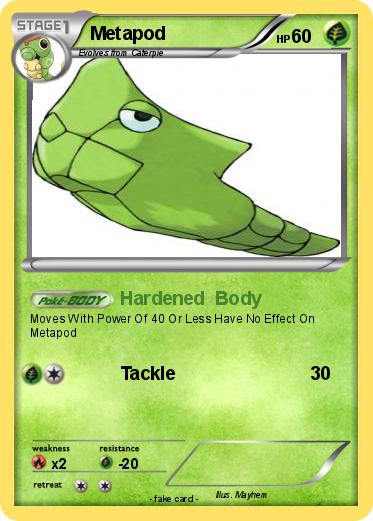 Pokemon Metapod