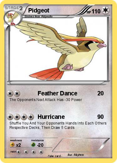 Pokemon Pidgeot