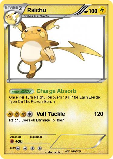 Pokemon Raichu