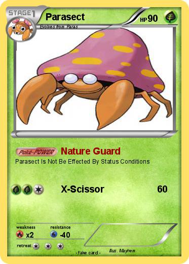 Pokemon Parasect