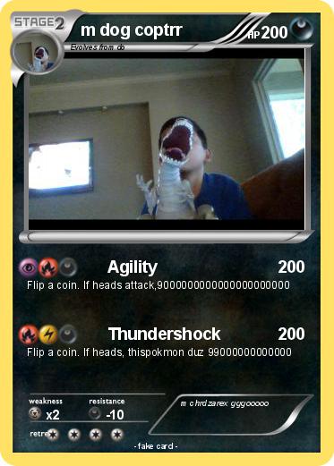 Pokemon m dog coptrr