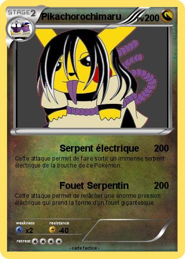 Pokemon Pikachorochimaru