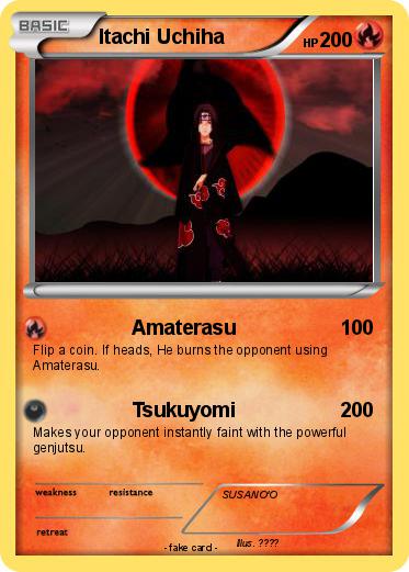 Pokemon Itachi Uchiha