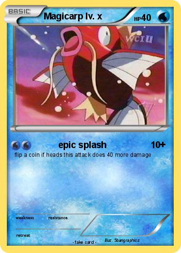 Pokemon Magicarp lv. x