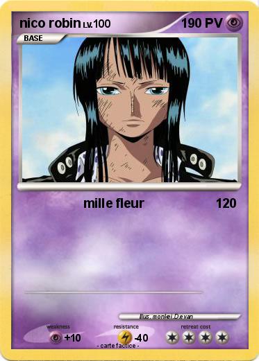 Pokemon nico robin