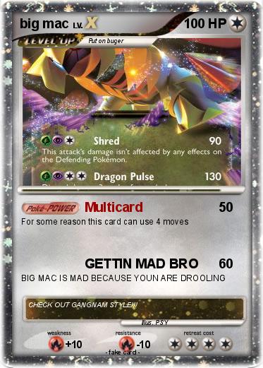 Pokemon big mac