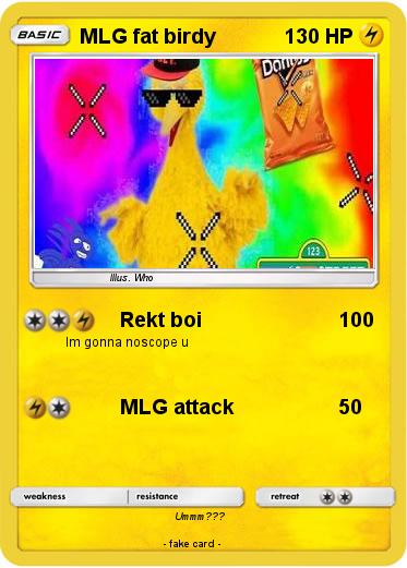 Pokemon MLG fat birdy