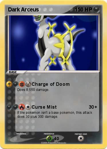 Pokemon Dark Arceus