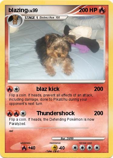 Pokemon blazing