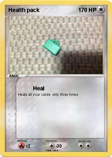 Pokemon Health pack