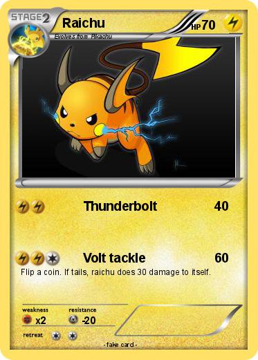 Pokemon Raichu