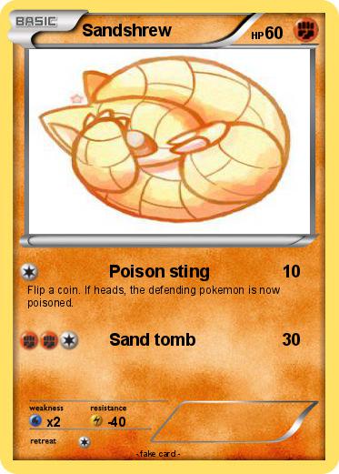 Pokemon Sandshrew