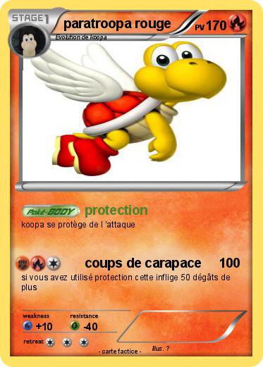 Pokemon paratroopa rouge