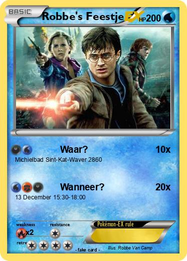 Pokemon Robbe's Feestje