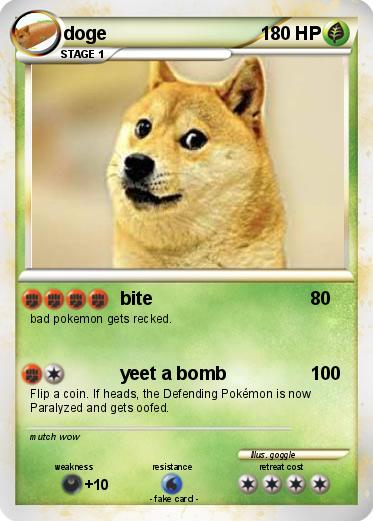 Pokemon doge