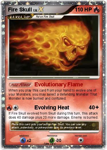 Pokemon Fire Skull