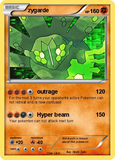 Pokemon zygarde