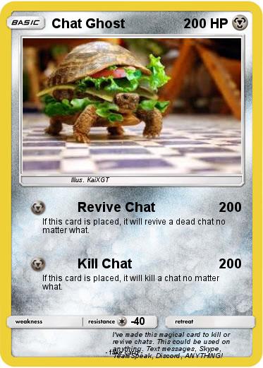 Pokemon Chat Ghost