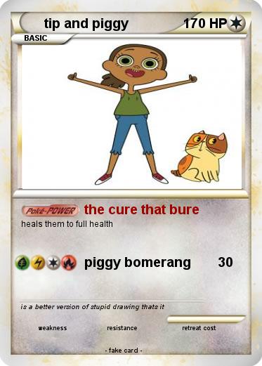 Pokemon tip and piggy