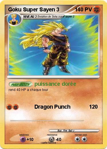 Pokemon Goku Super Sayen 3