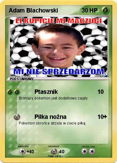 Pokemon Adam Błachowski