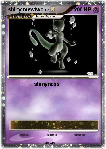 Pokemon shiny mewtwo