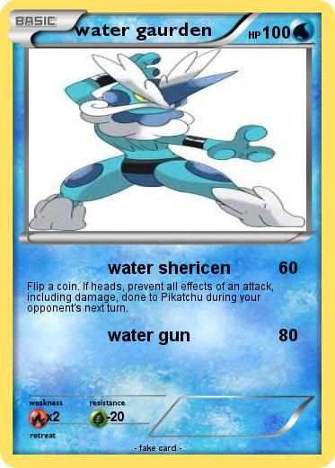 Pokemon water gaurden