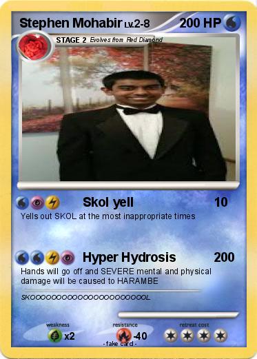 Pokemon Stephen Mohabir