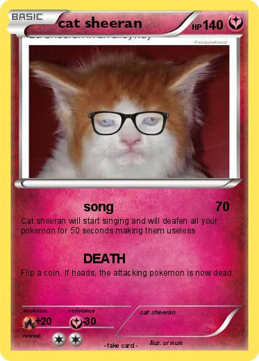 Pokemon cat sheeran