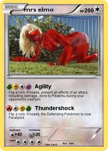 Pokemon mrs elmo