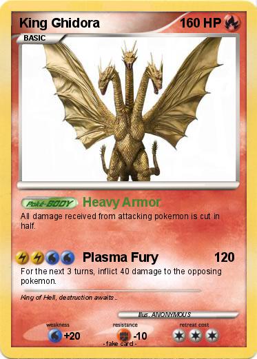 Pokemon King Ghidora