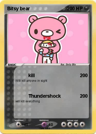 Pokemon Bitsy bear