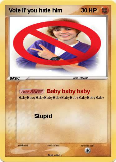 Pokemon Vote if you hate him
