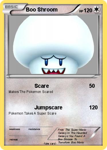 Pokemon Boo Shroom