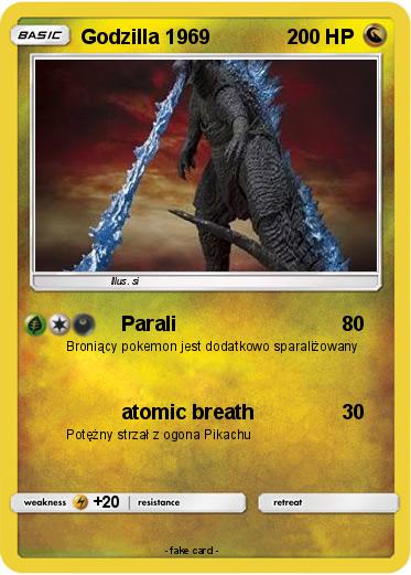Pokemon Godzilla 1969
