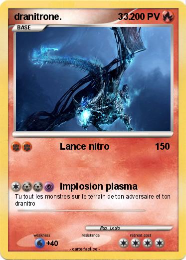 Pokemon dranitrone.                      33.