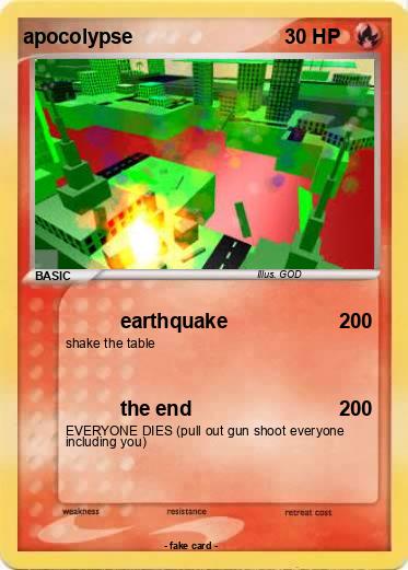 Pokemon apocolypse