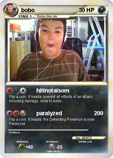 Pokemon bobo