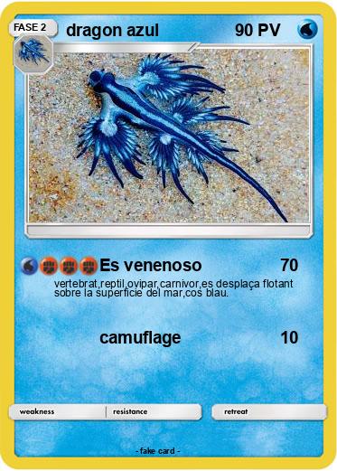 Pokemon dragon azul