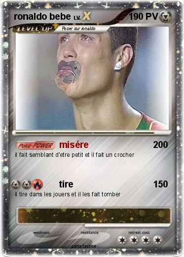 Pokemon ronaldo bebe
