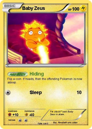 Pokemon Baby Zeus