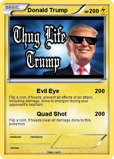 Pokemon Donald Trump