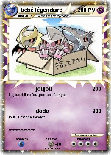 Pokemon bébé légendaire