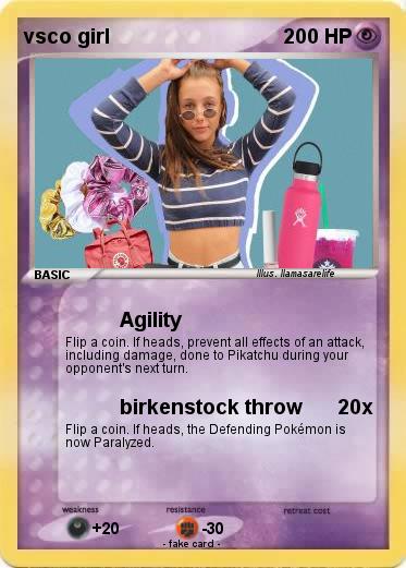 Pokemon vsco girl