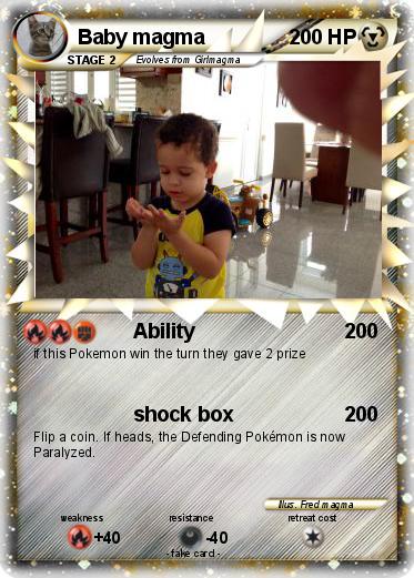 Pokemon Baby magma